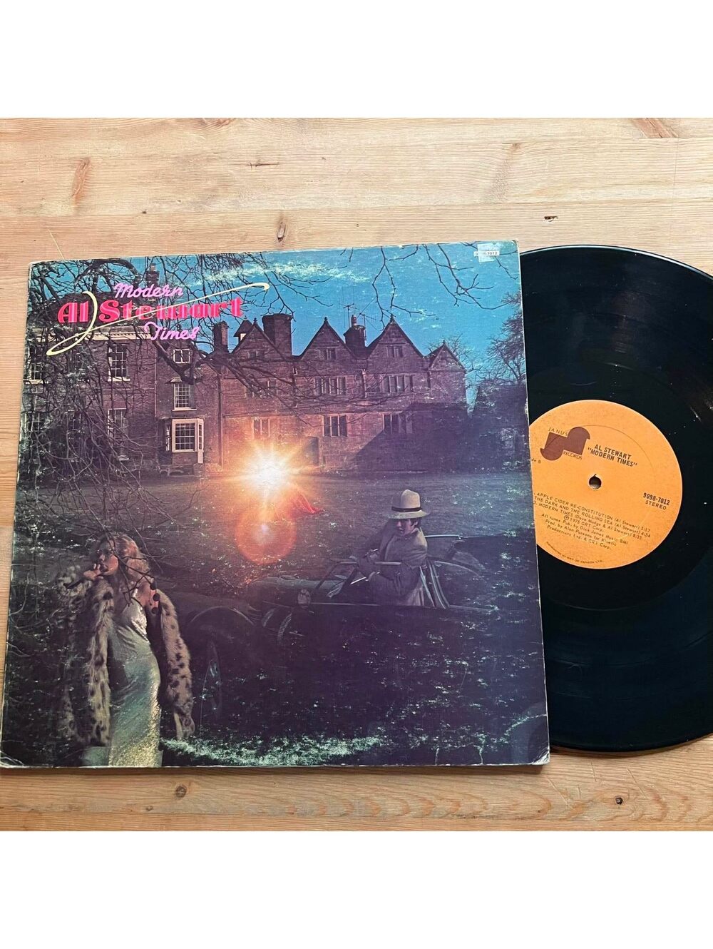 Al Stewart - Modern Times 33rpm VG+ VR25